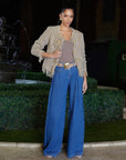 Mireille Fringe Cardigan Natural Jackets - Blazers L'Agence 