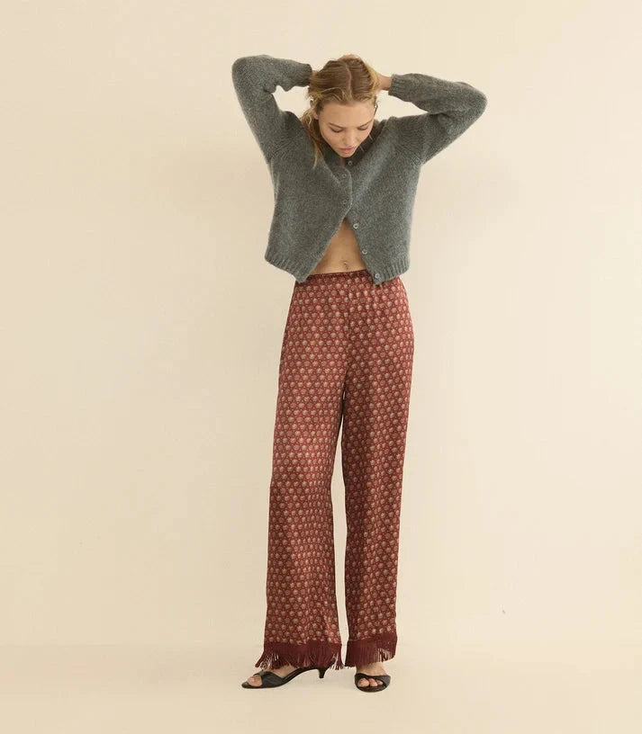 Lavon Fringe Pant San Sebastián Foulard Pants - Trousers Doen 