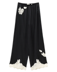 Lavon Pant Black with Candlelight Lace Pants - Trousers Doen 
