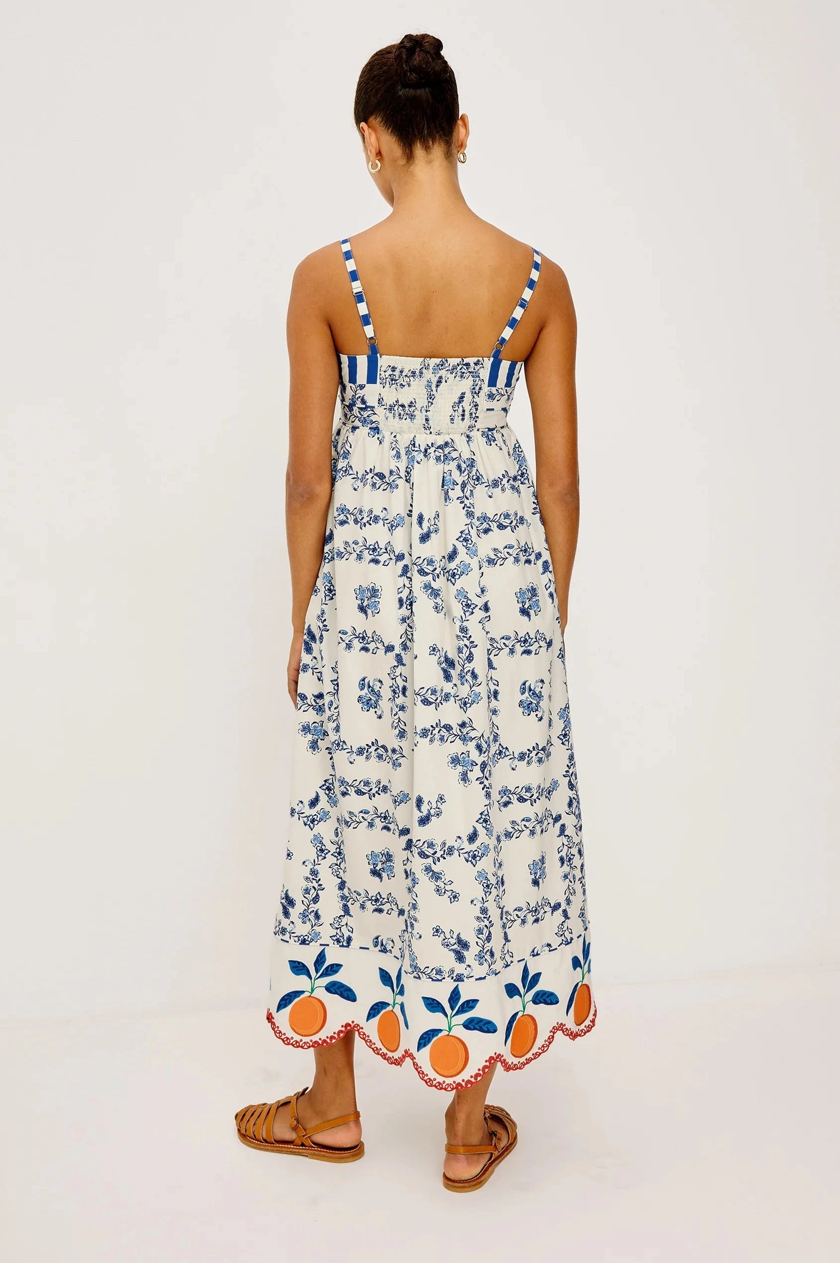 Lexie Dress Ceramic Floral Dresses - Midi Rails 