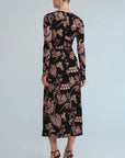 Piermond Dress Linden Bloom Black Dresses - Midi Cara Cara 