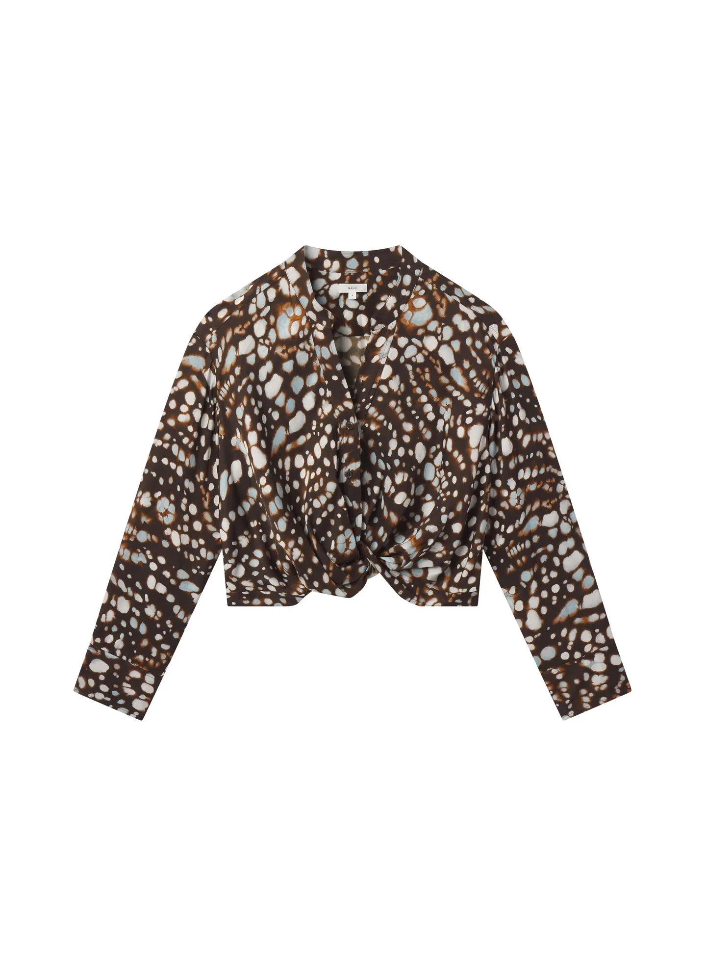 Luca Printed Top Ganache Multi Tops - Blouses A.L.C 