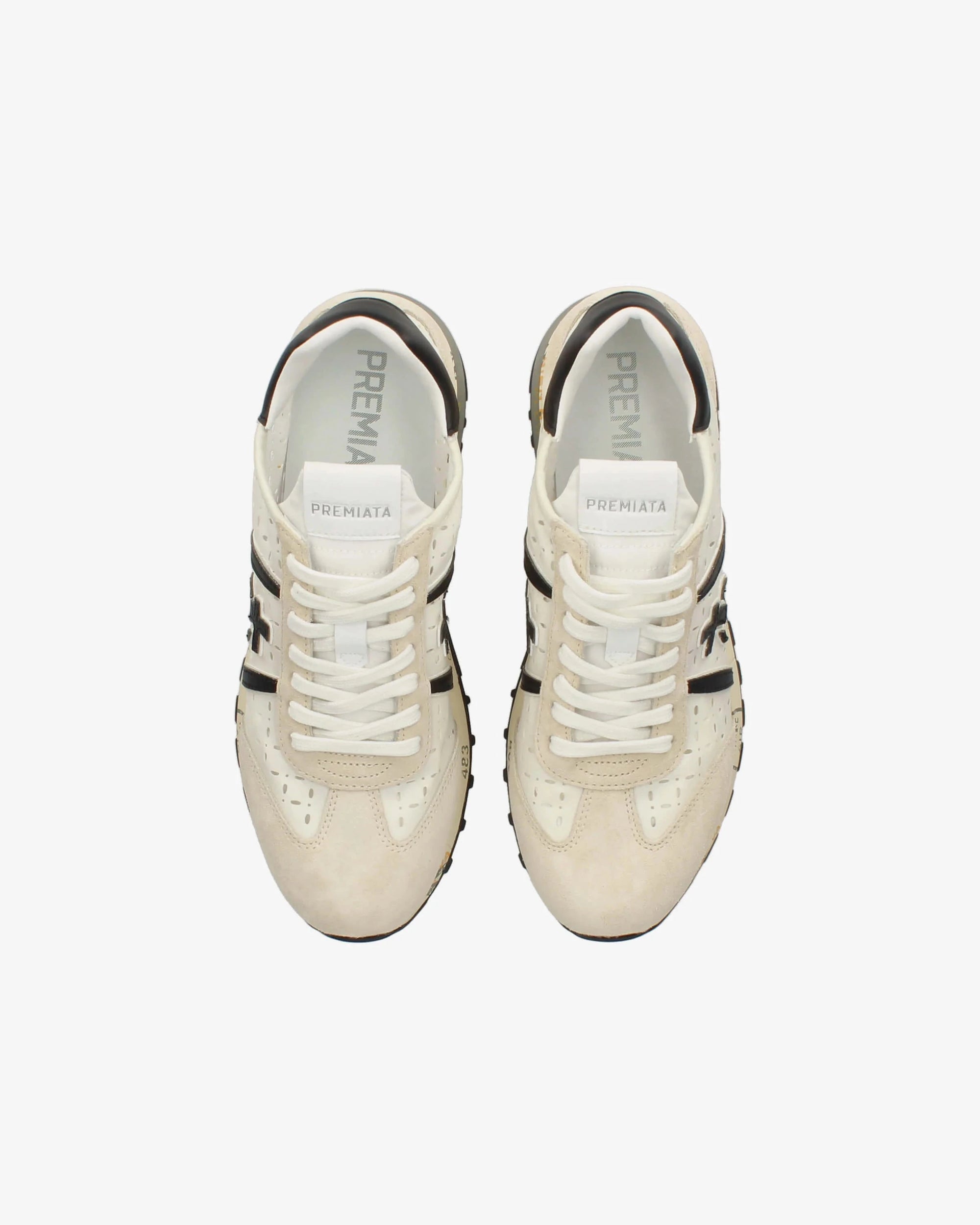 Lucy D 7413 White/ Black Sneakers Premiata 