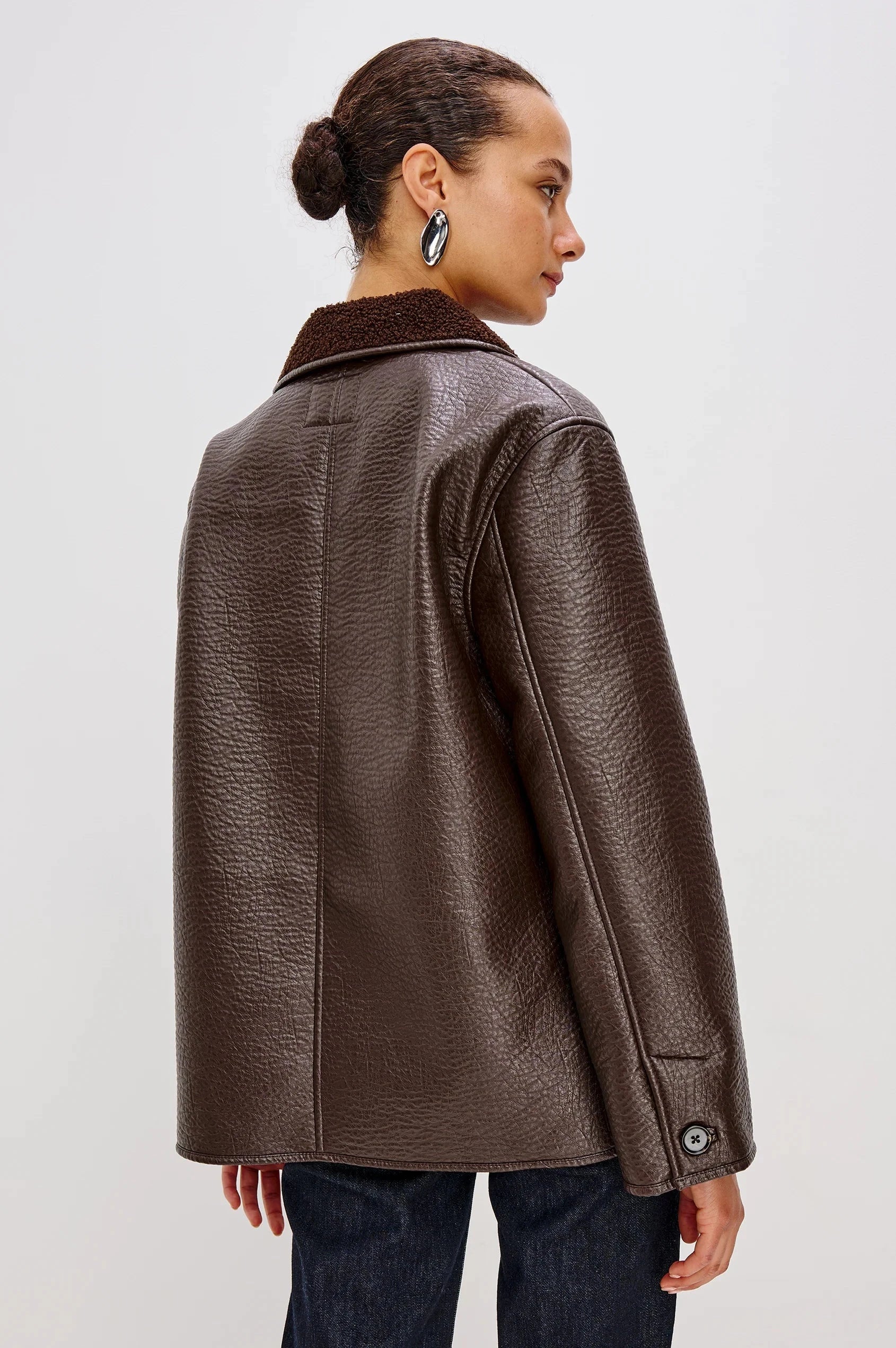 Luis Jacket Walnut Outerwear - Longsleeve Rails 