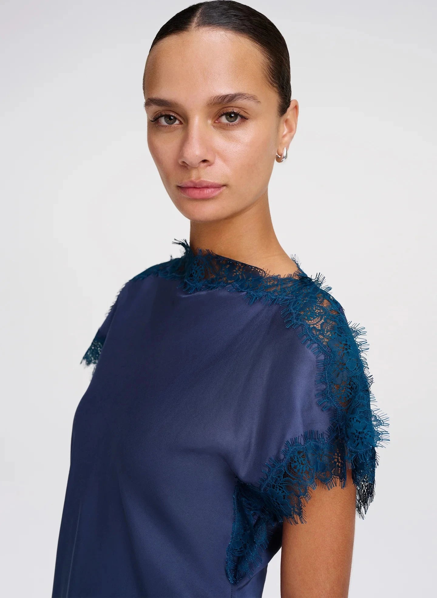 Luna Top Ash Blue Tops - Blouses A.L.C 