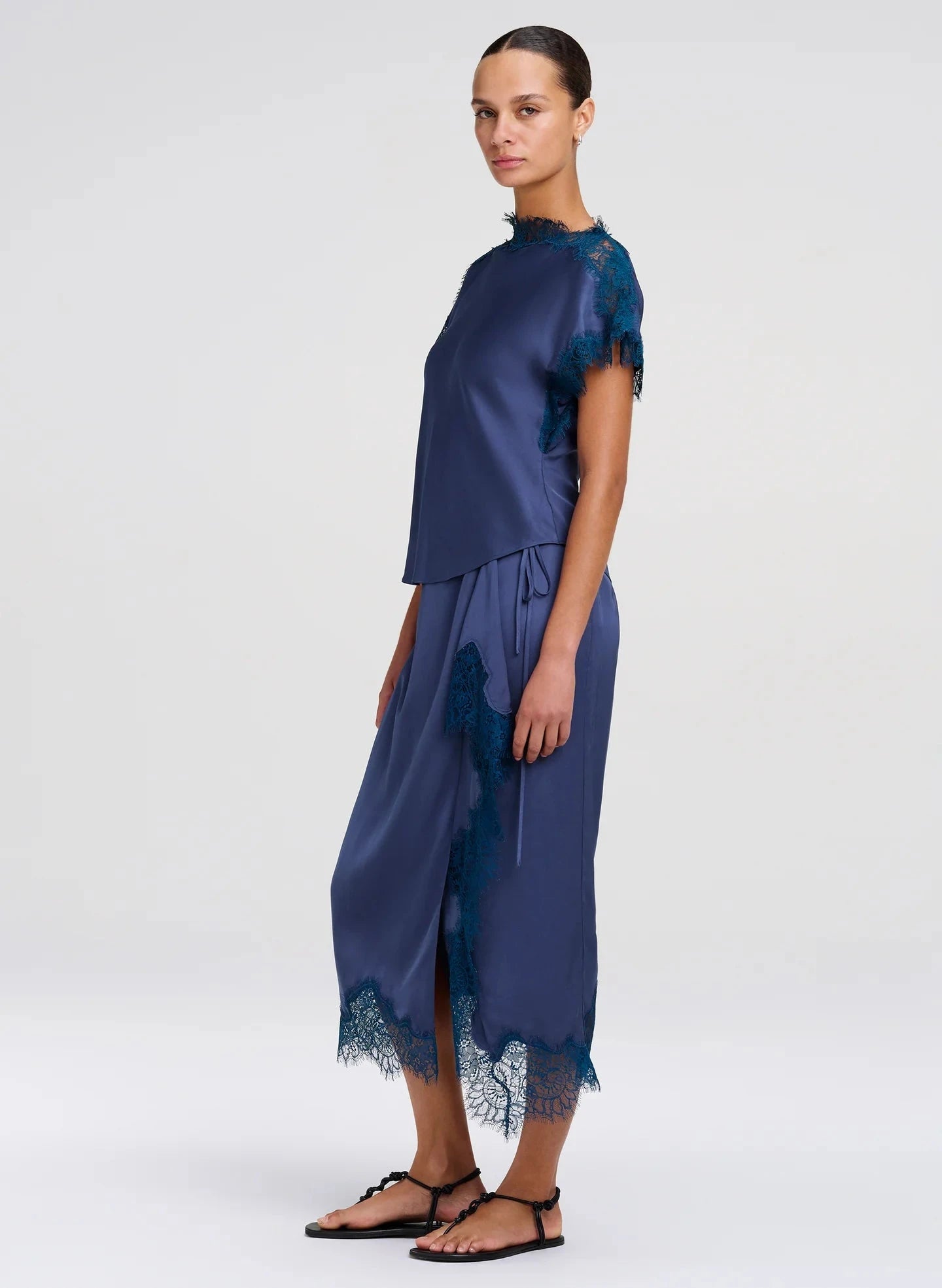 Luna Top Ash Blue Tops - Blouses A.L.C 
