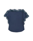 Luna Top Ash Blue Tops - Blouses A.L.C 