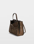 Jack Nano Suede Way Bag Wood Tote & Satchel Zadig & Voltaire 