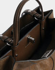 Jack Nano Suede Way Bag Wood Tote & Satchel Zadig & Voltaire 