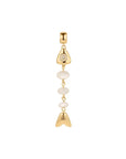 La Pez Mother of Pearl Charm Necklaces Thatch 