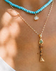 La Pez Fish Bail Charm Coconut Necklace Charm Thatch 