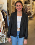 Luxe Utility Blazer Black Jackets - Blazers Lafata 