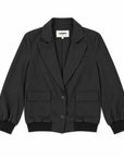 Luxe Utility Blazer Black Jackets - Blazers Lafata 