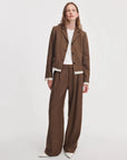 Lawrence Striped Blazer Tan Multi Stripe Jackets - Blazers rag & bone 