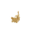 Le Goat Charm Vintage Gold