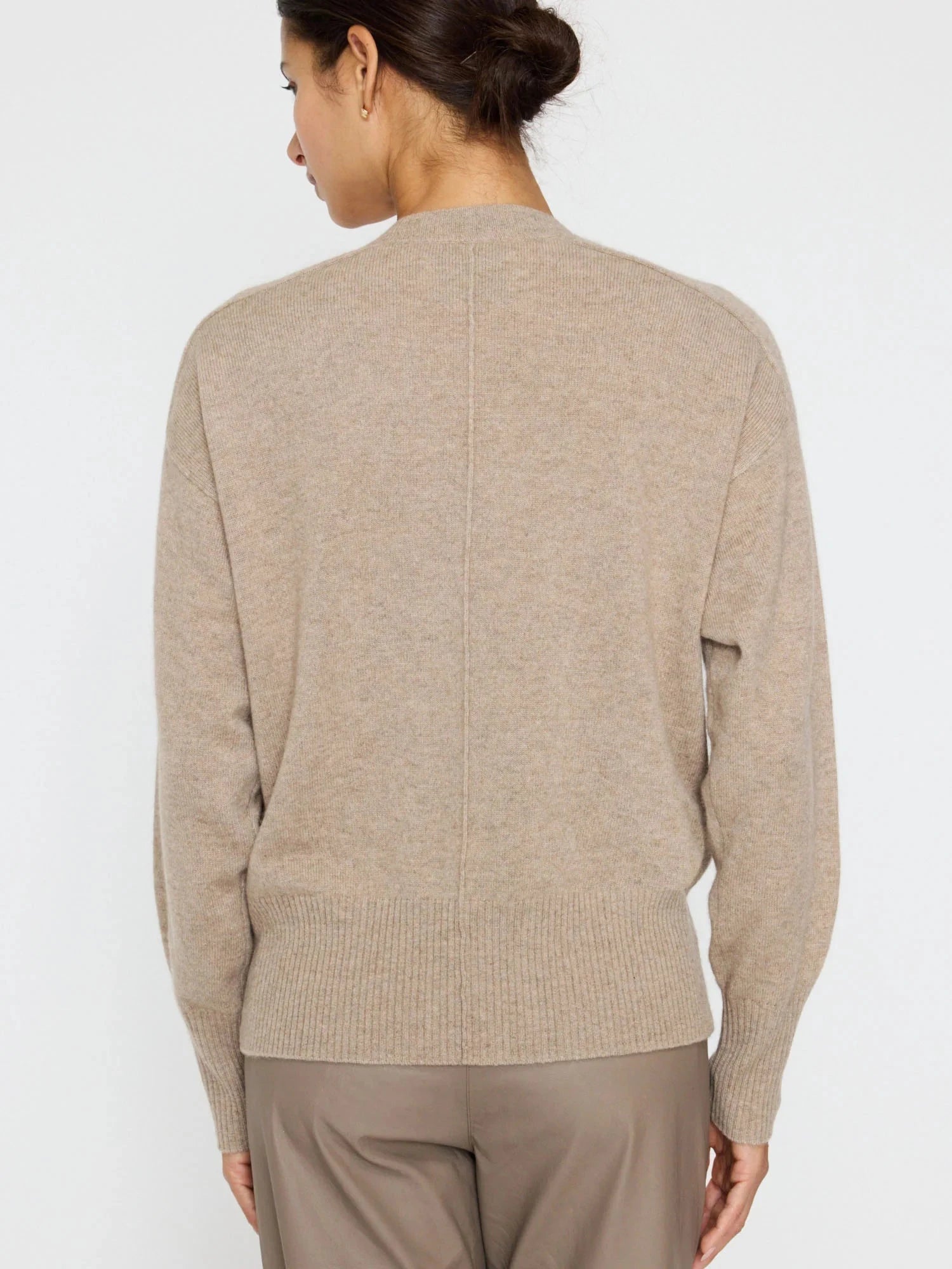 Leia Vee Sweater Earthen Melange Sweater - V-Neck Brochu Walker 