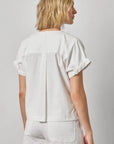 Boxy Popover Dolman Top White Tops - Blouses Lilla P 