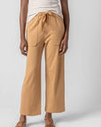 Knit Drawstring Pant Teak Pants - Sweatpants Lilla P 