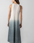 Ombre Jewel Neck Tank Dress Vine Ombre Dresses - Midi Lilla P 