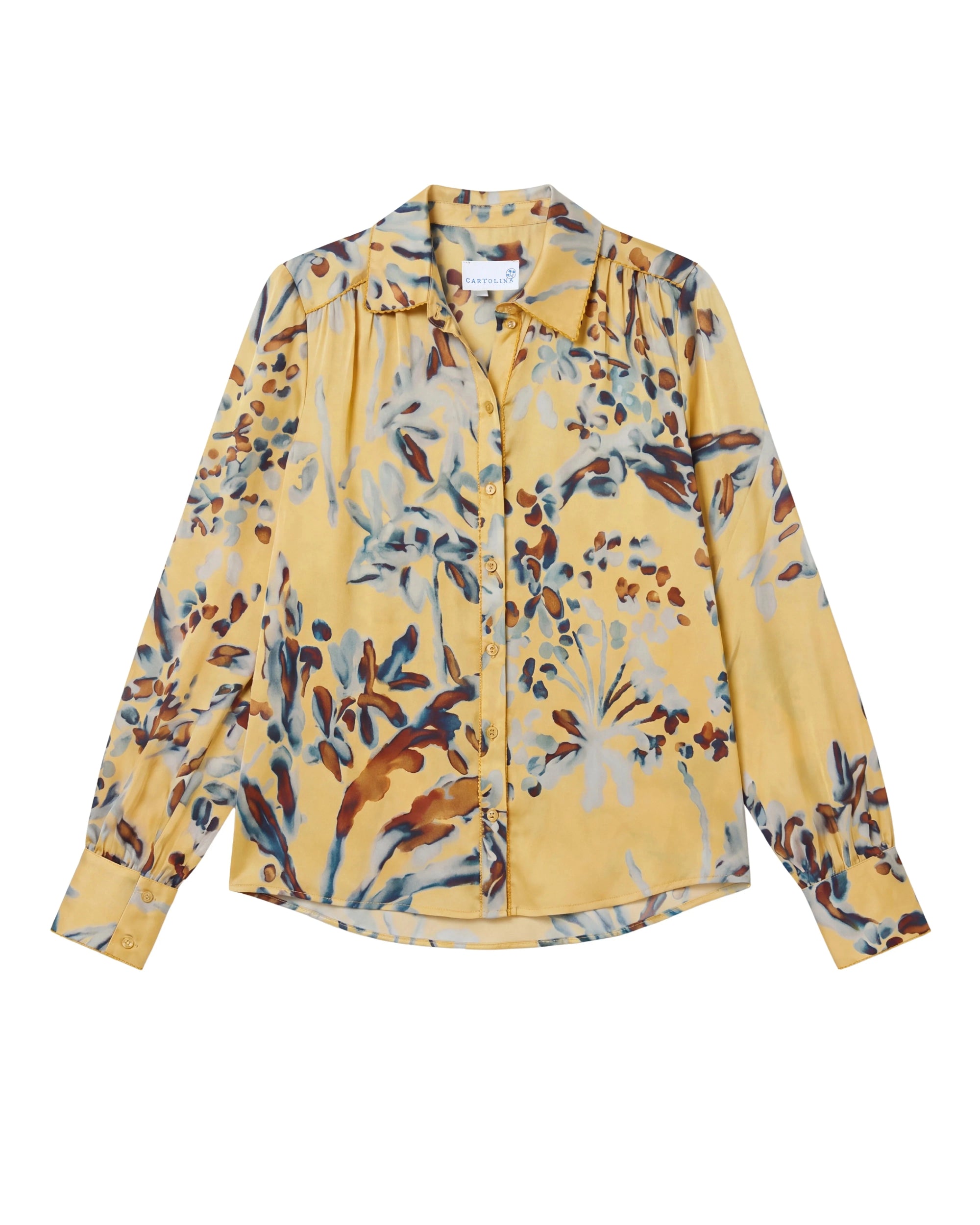 Lilliana Shirt Lake Bluff Floral Tops - Blouses Cartolina 