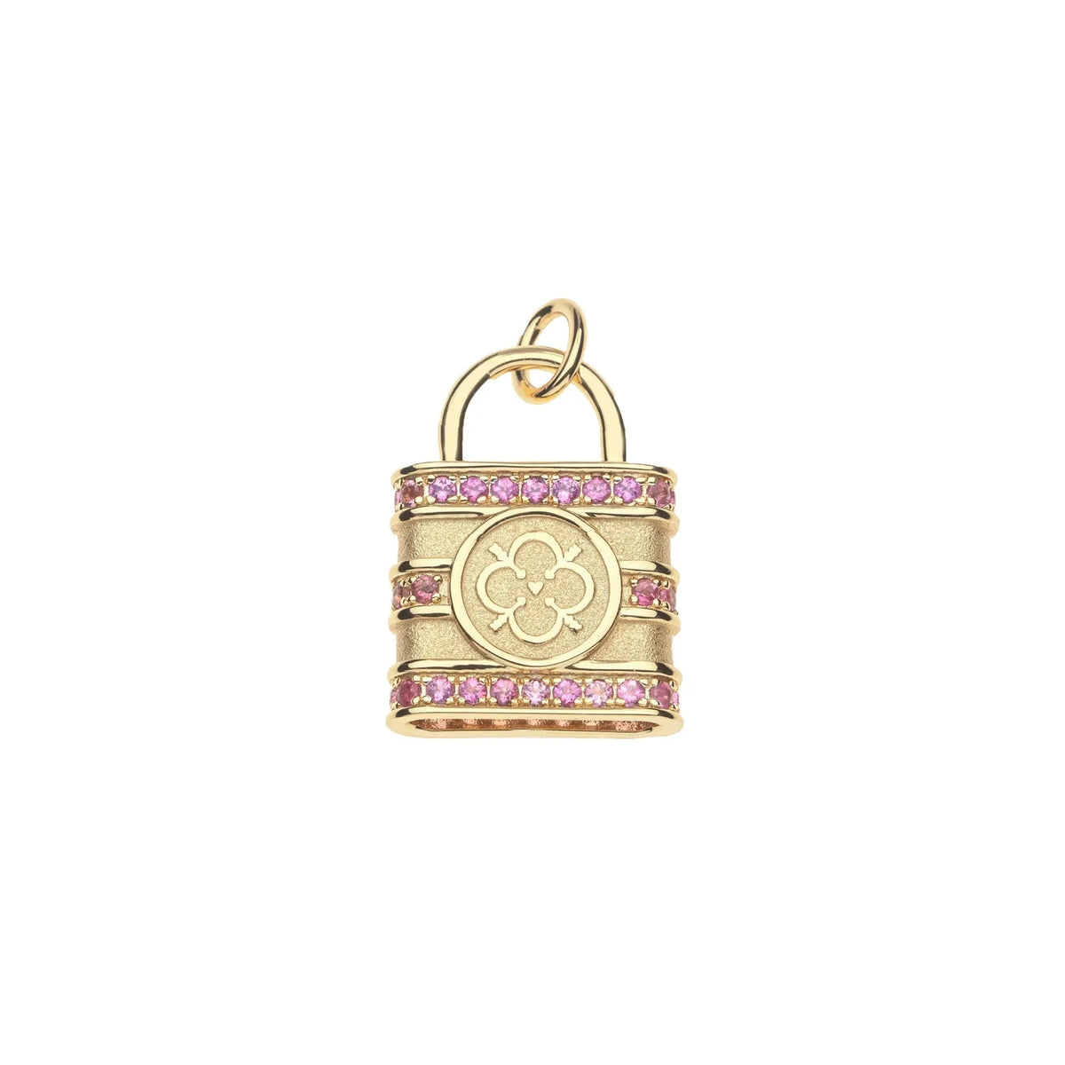Locked Up In Love Pendant 16-18" Classic Rolo Necklaces Jane Win 