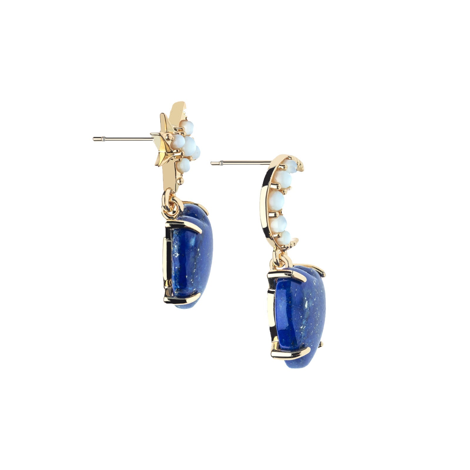 Love You to The Moon and Stars Earrings Earrings Jane Win 