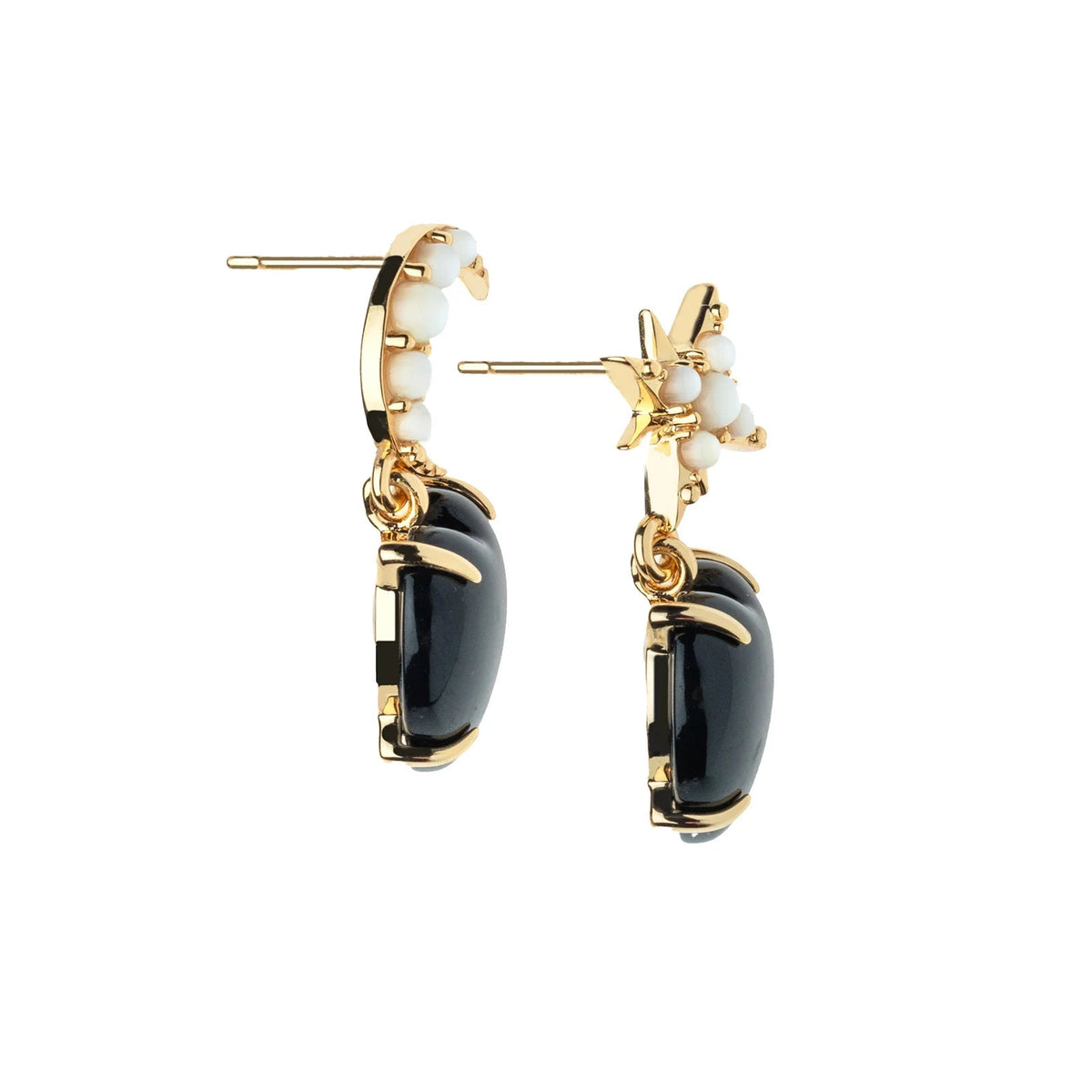 Love You To The Moon And Stars Earrings Onyx Necklaces Jane Win 