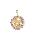 Love Courage Strength Petite Embellished Coin 16-18" Classic Rolo Necklaces Jane Win 