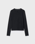 Luca Mesh Paneled Top Black Tops - Tees rag & bone 