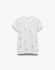 Lucky Charm Tee White Multi Tops - Tees rag & bone 