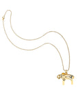 Lucky Bonne Chance Elephant Charm 16-18" Classic Rolo Necklaces Jane Win 