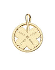 Lucky Clover Cutout Pendant Coin 16-18" Classic Rolo Chain Necklaces Jane Win 