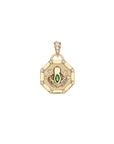 Lucky Frog Petite Embellished Coin 16-18" Classic Rolo Chain Necklaces Jane Win 