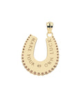 Feeling Lucky Mother of Pearl Horseshoe Pendant