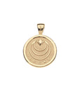 Lucky Rabbit Small Embellished Pendant Coin 16-18" Satellite Chain Necklaces Jane Win 