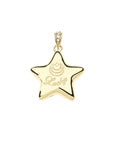 Lucky Shining Star Pendant 16-18" Classic Rolo Necklaces Jane Win 