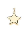 Lucky Shining Star Pendant 16-18" Classic Rolo Necklaces Jane Win 