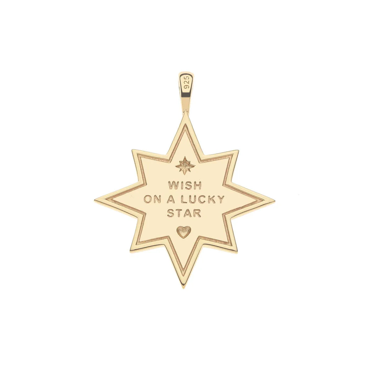 Lucky Wish On A Star 16-18" Satellite Necklaces Jane Win 