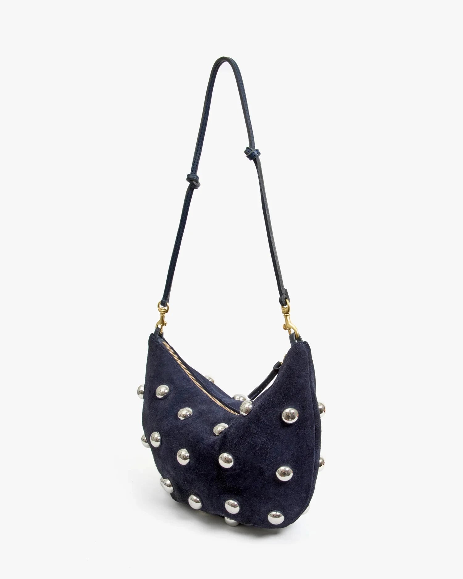Lune Navy with Studs Hobo & Shoulder Clare V. 