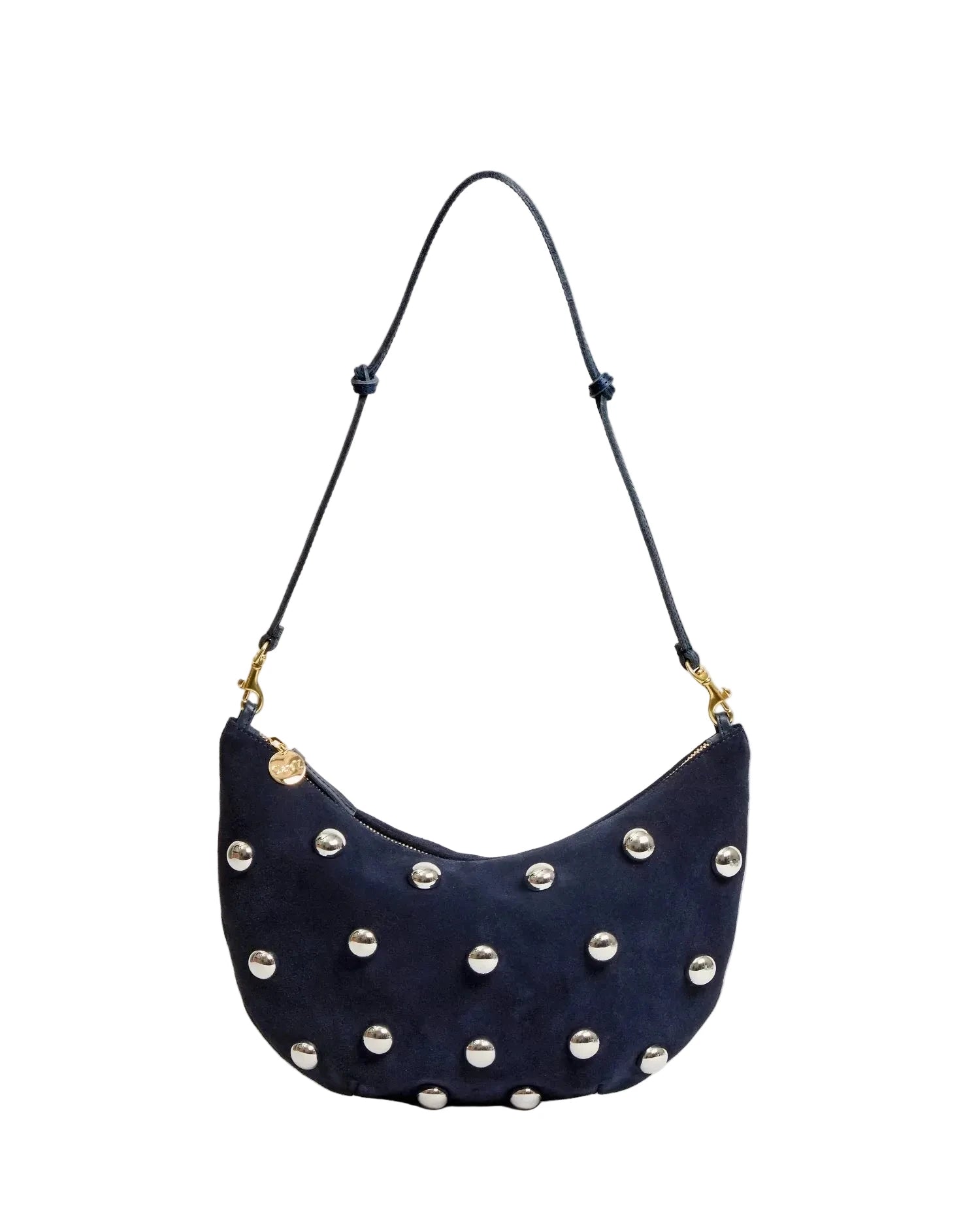 Lune Navy with Studs Hobo & Shoulder Clare V. 