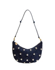 Lune Navy with Studs Hobo & Shoulder Clare V. 
