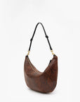 Lune Embossed Python Auburn