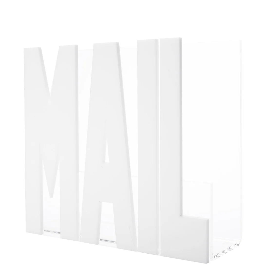 Mail Holder White Accessories - Home Decor - Tabletop Tara Wilson Designs 