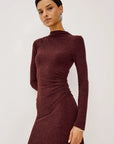 Margaret Dress Merlot