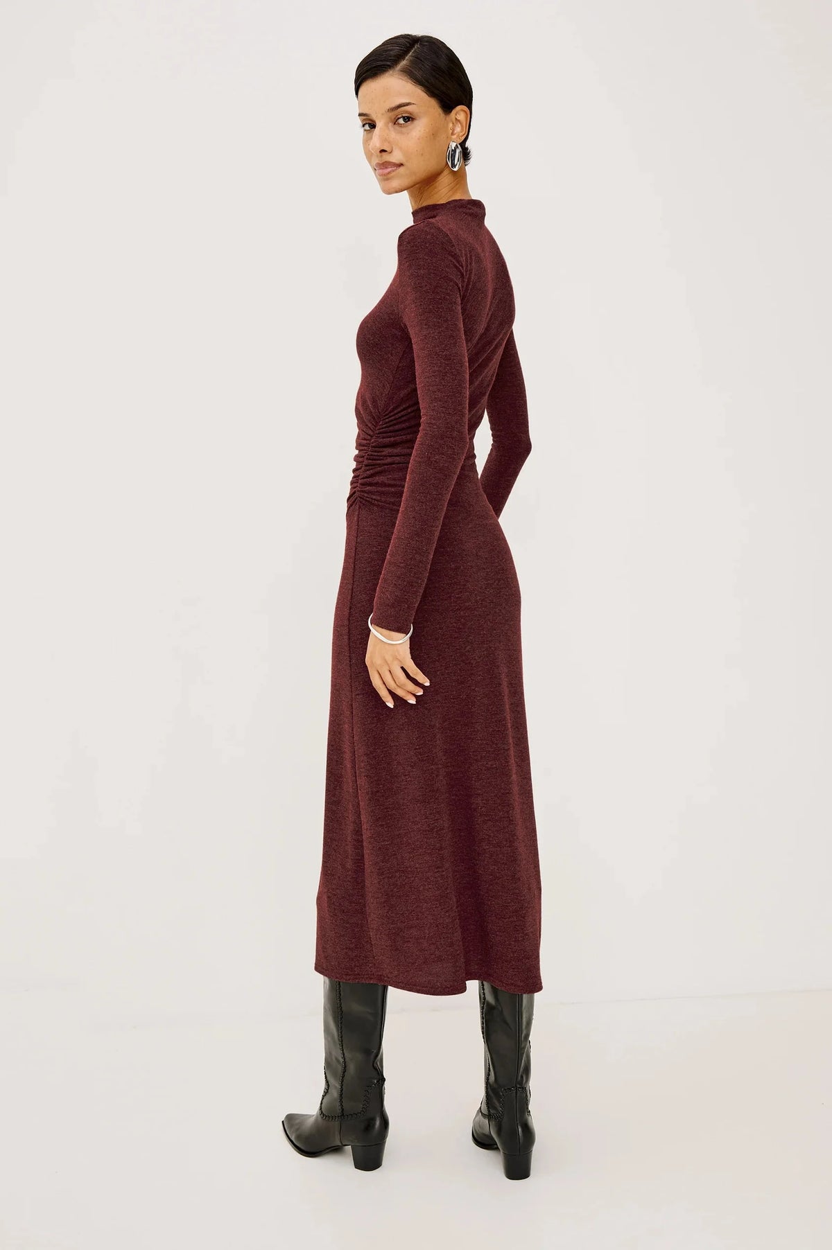 Margaret Dress Merlot