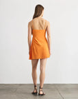 Marlow Dress Cadmium Orange Dresses - Short Tanya Taylor 