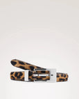 Mayfair Belt Brown Nala Calf Hair Belts Rails 