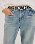 Mayfair Belt Brown Nala Calf Hair Belts Rails 