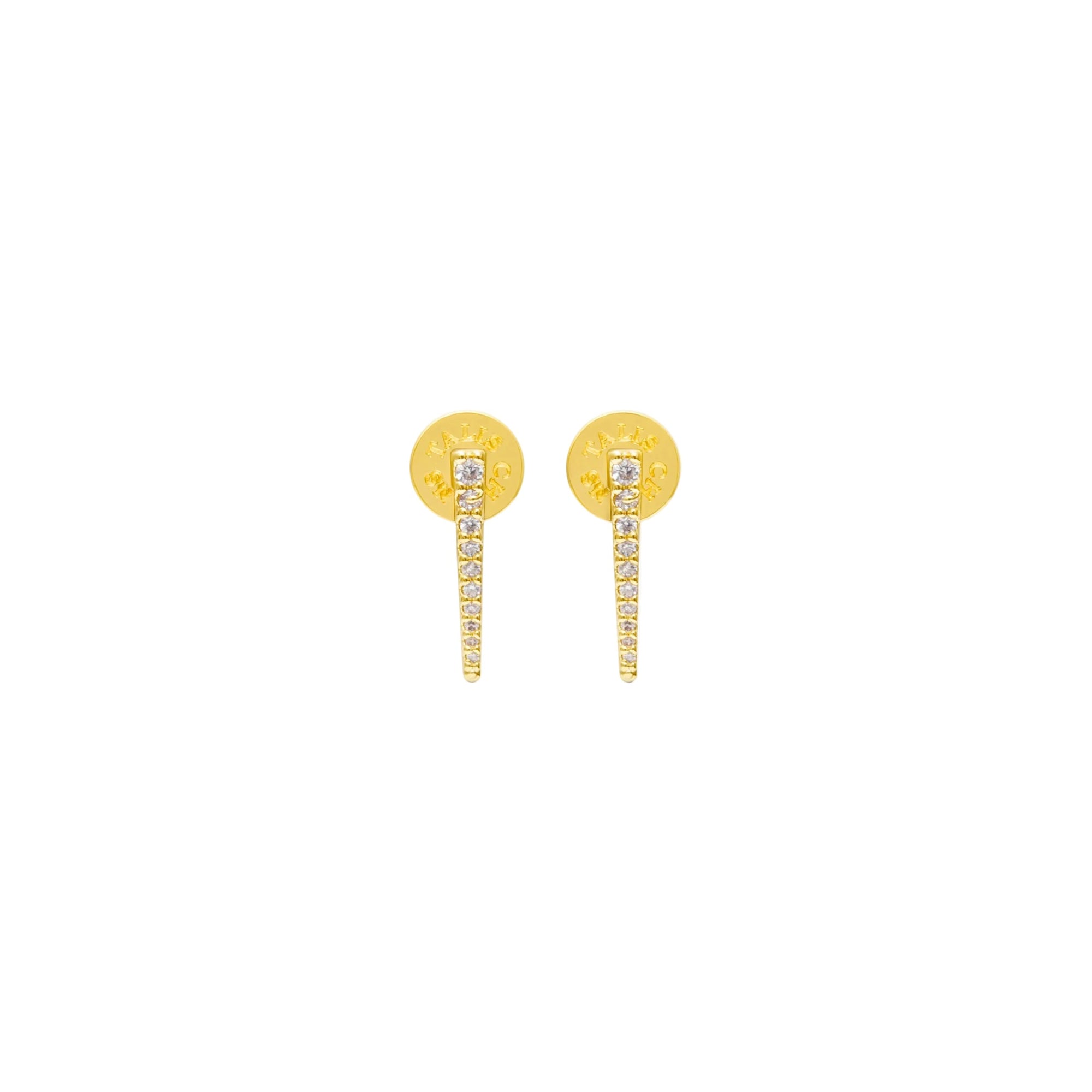 Spike Drop Earrings Short Earrings Talis Chains 
