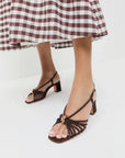 Minna Strappy Mid Heel Sandal With Hardware Tomorrow Sandals - Heeled Sandals Loeffler Randall 
